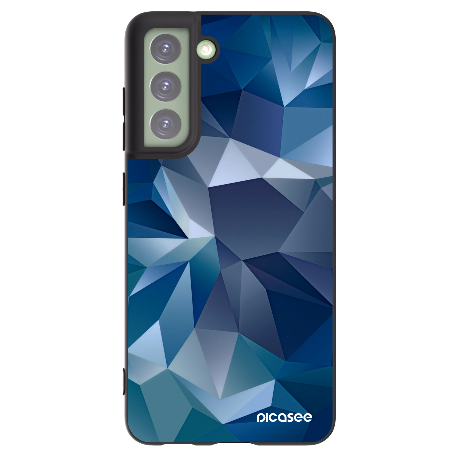 Picasee crna silikonska maskica za Samsung Galaxy S21 FE 5G - Wallpaper