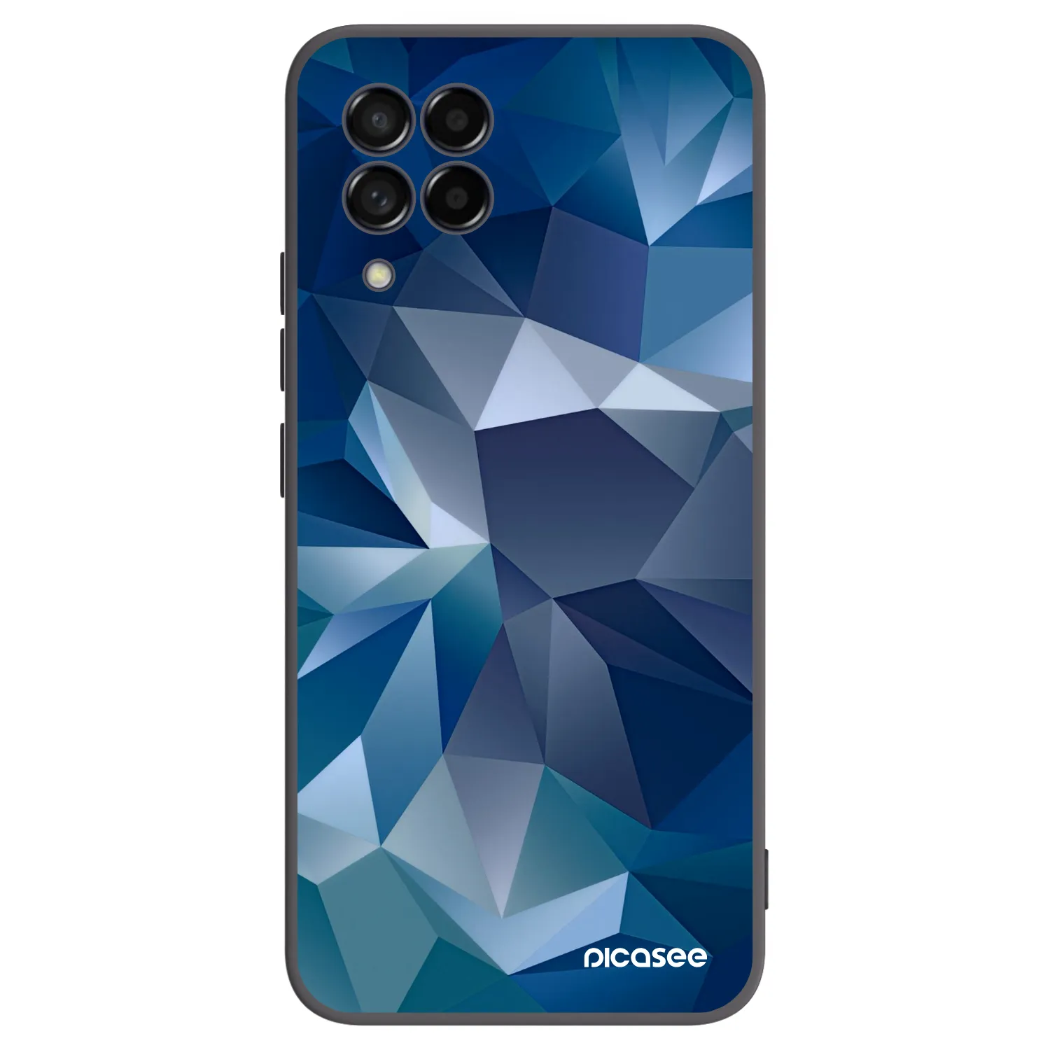 Picasee crna silikonska maskica za Samsung Galaxy M53 5G - Wallpaper