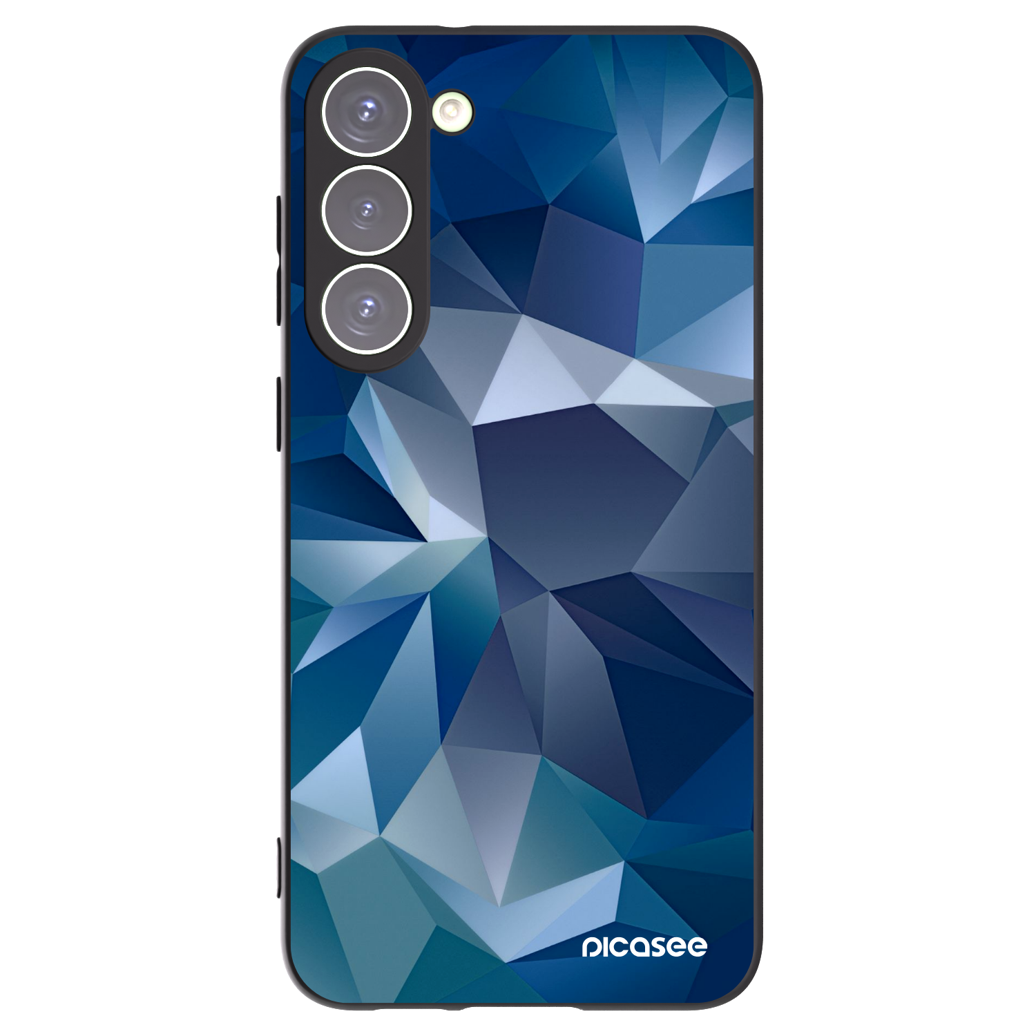 Picasee crna silikonska maskica za Samsung Galaxy S23+ 5G - Wallpaper