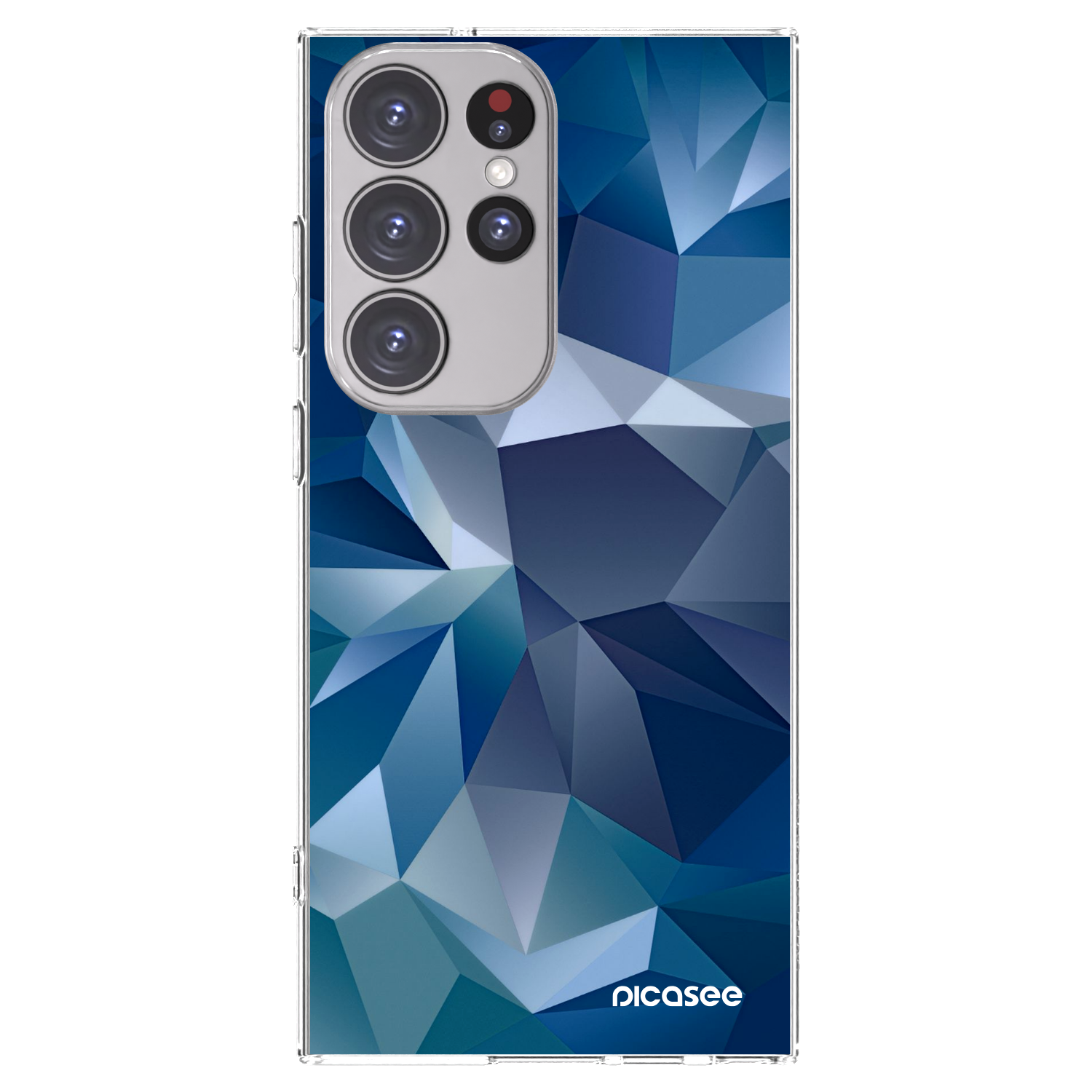 Picasee silikonska prozirna maskica za Samsung Galaxy S23 Ultra 5G - Wallpaper