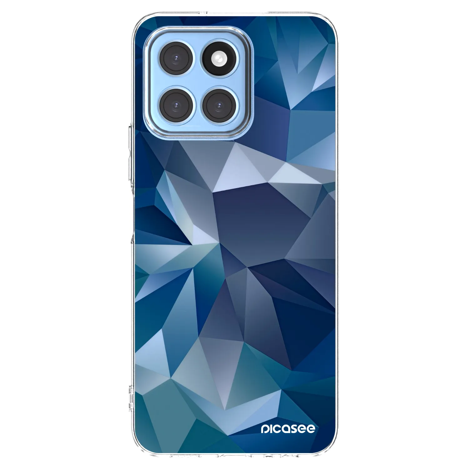 Picasee silikonska prozirna maskica za Honor X8 5G - Wallpaper