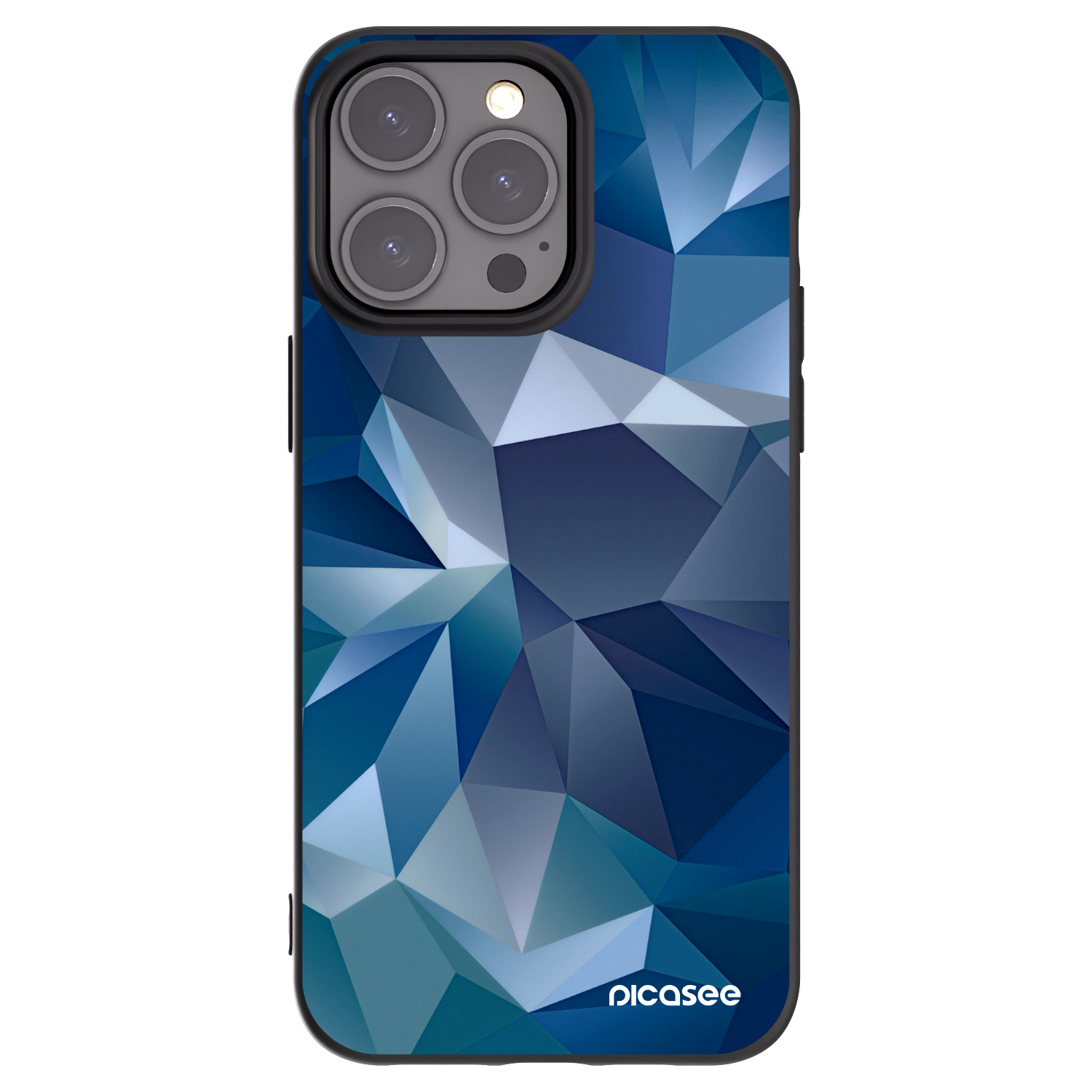 Picasee crna silikonska maskica za Apple iPhone 15 Pro Max - Wallpaper