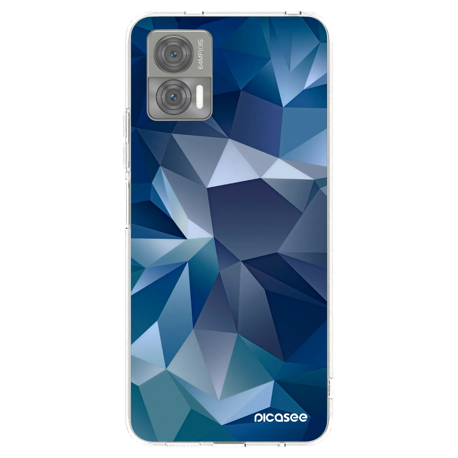 Picasee silikonska prozirna maskica za Motorola Edge 30 Neo - Wallpaper