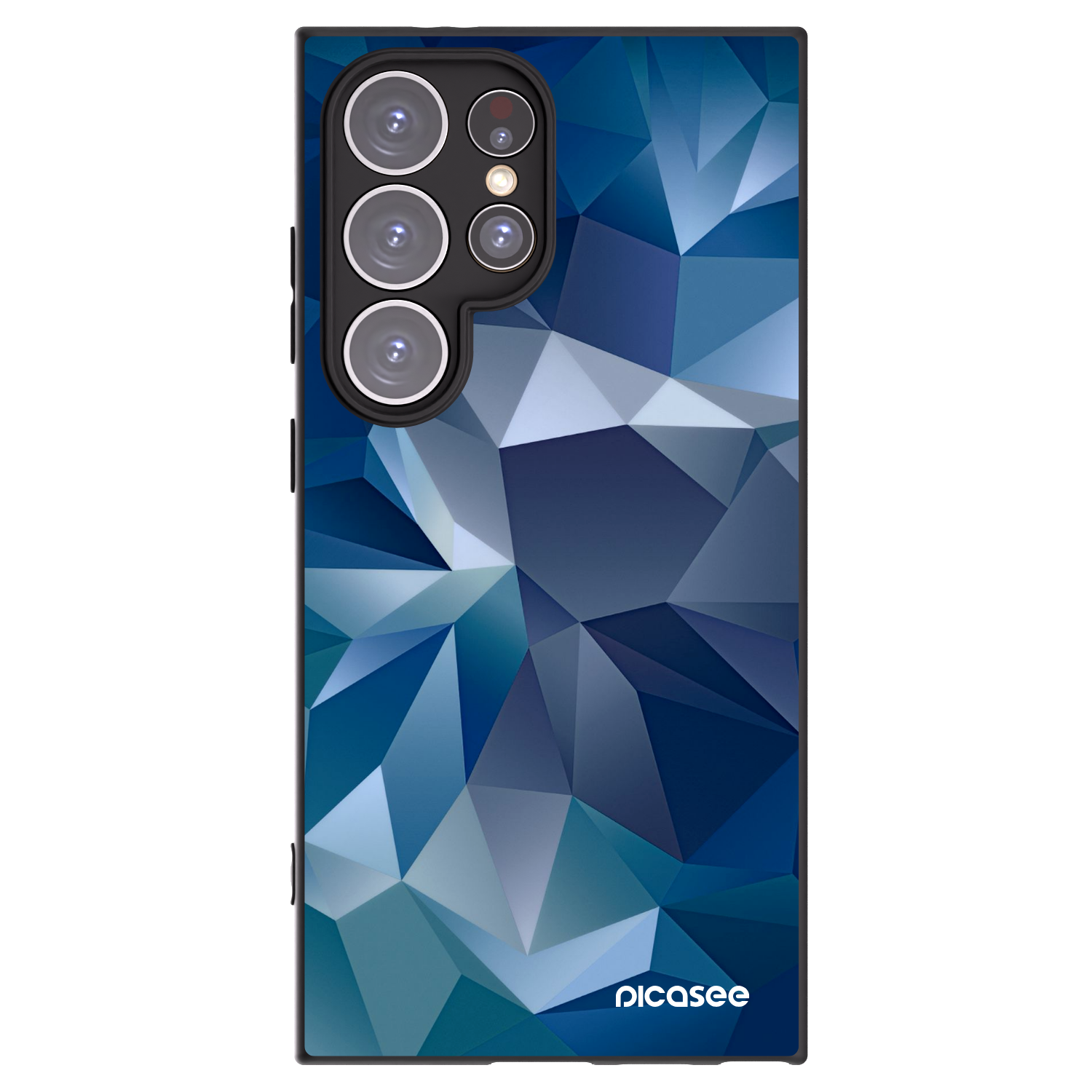 Picasee crna silikonska maskica za Samsung Galaxy S24 Ultra S928B 5G - Wallpaper