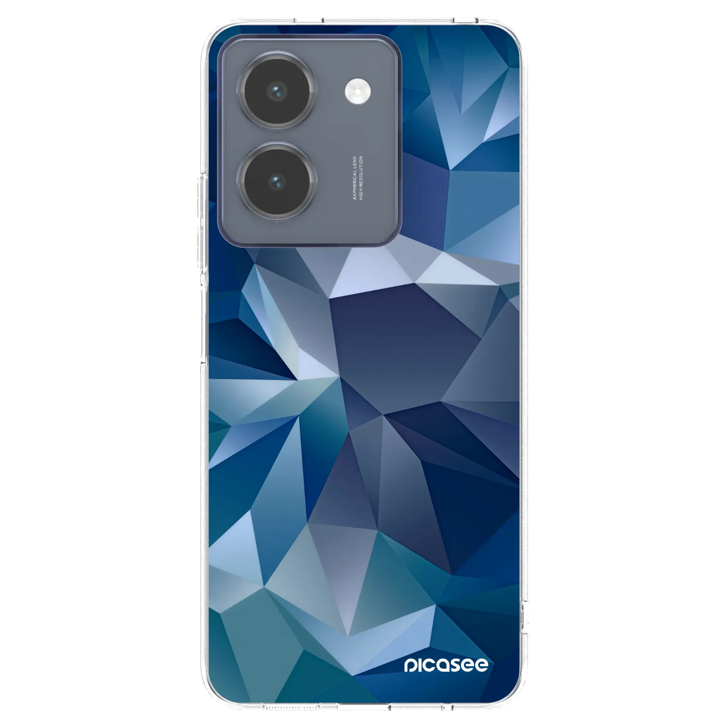 Picasee silikonska prozirna maskica za Vivo Y36 4G - Wallpaper