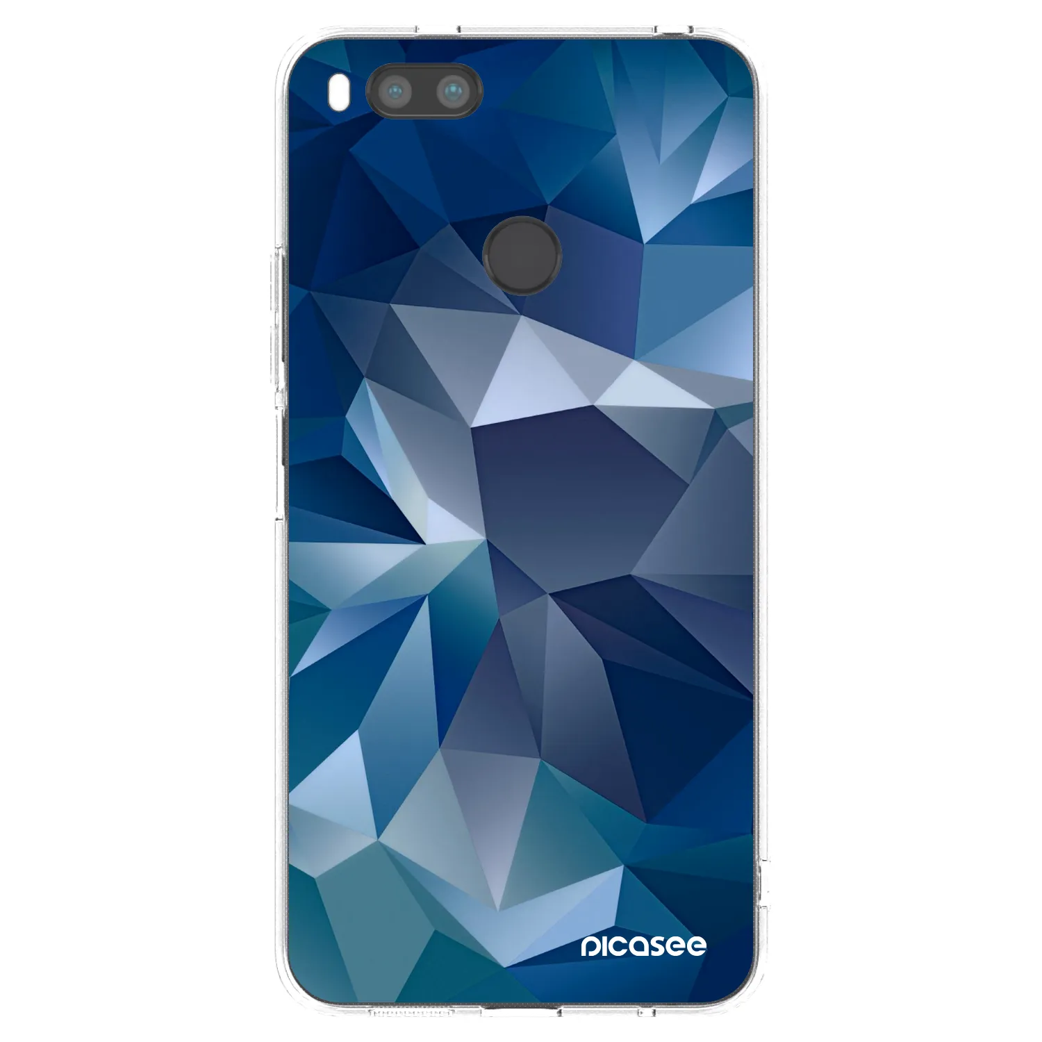 Picasee silikonska prozirna maskica za Xiaomi Mi A1 Global - Wallpaper