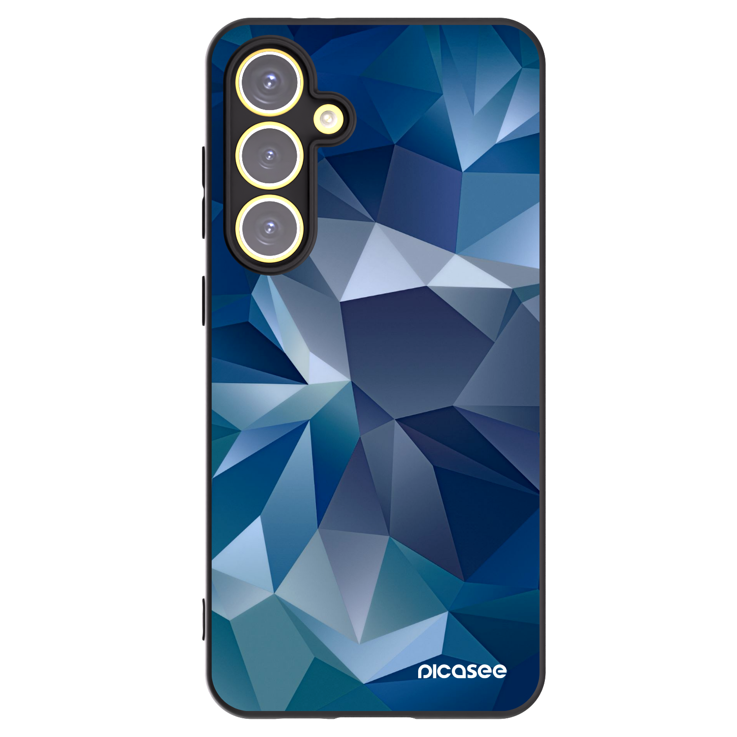 Picasee crna silikonska maskica za Samsung Galaxy S24 FE S721B - Wallpaper