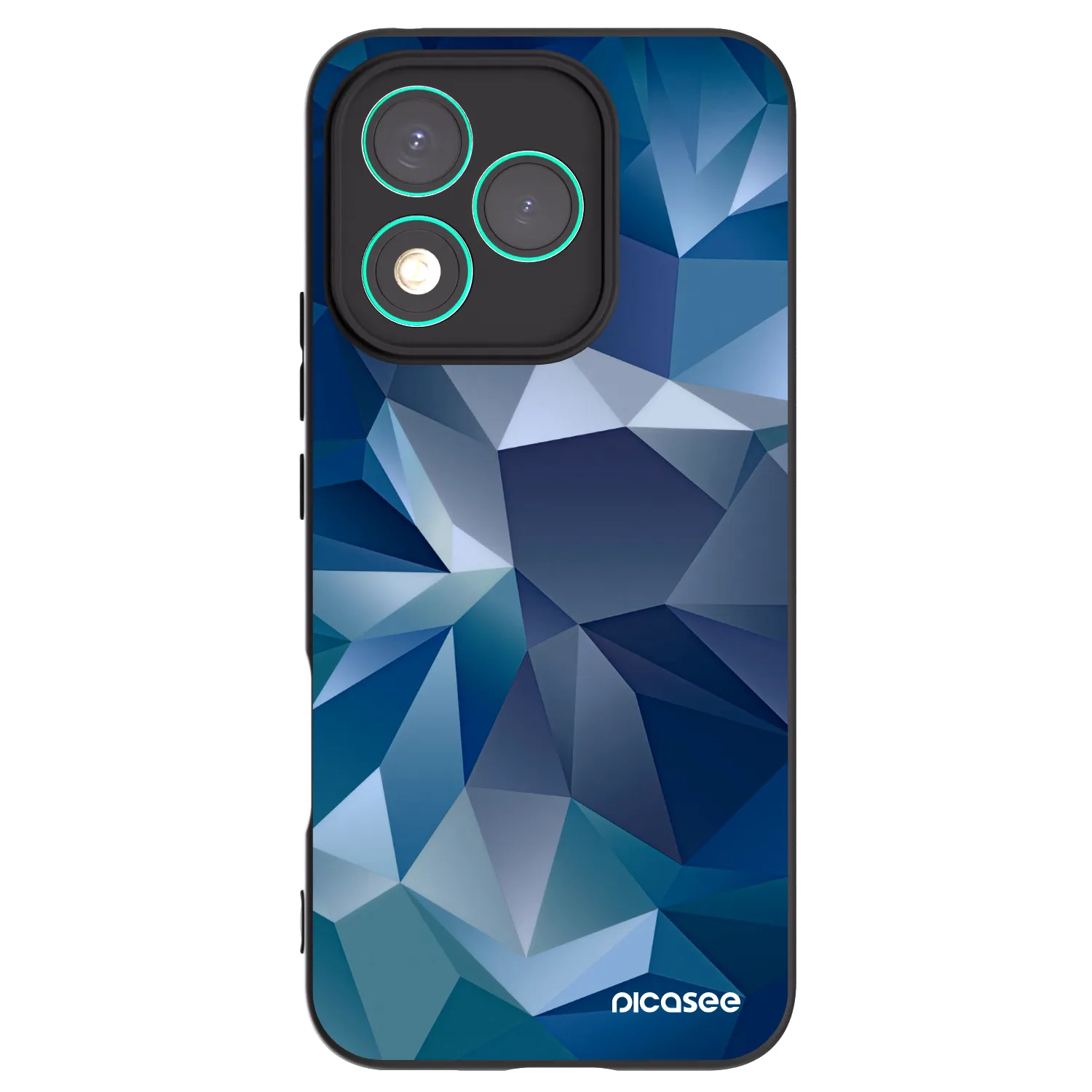 Picasee crna silikonska maskica za Honor 400 Lite 5G - Wallpaper