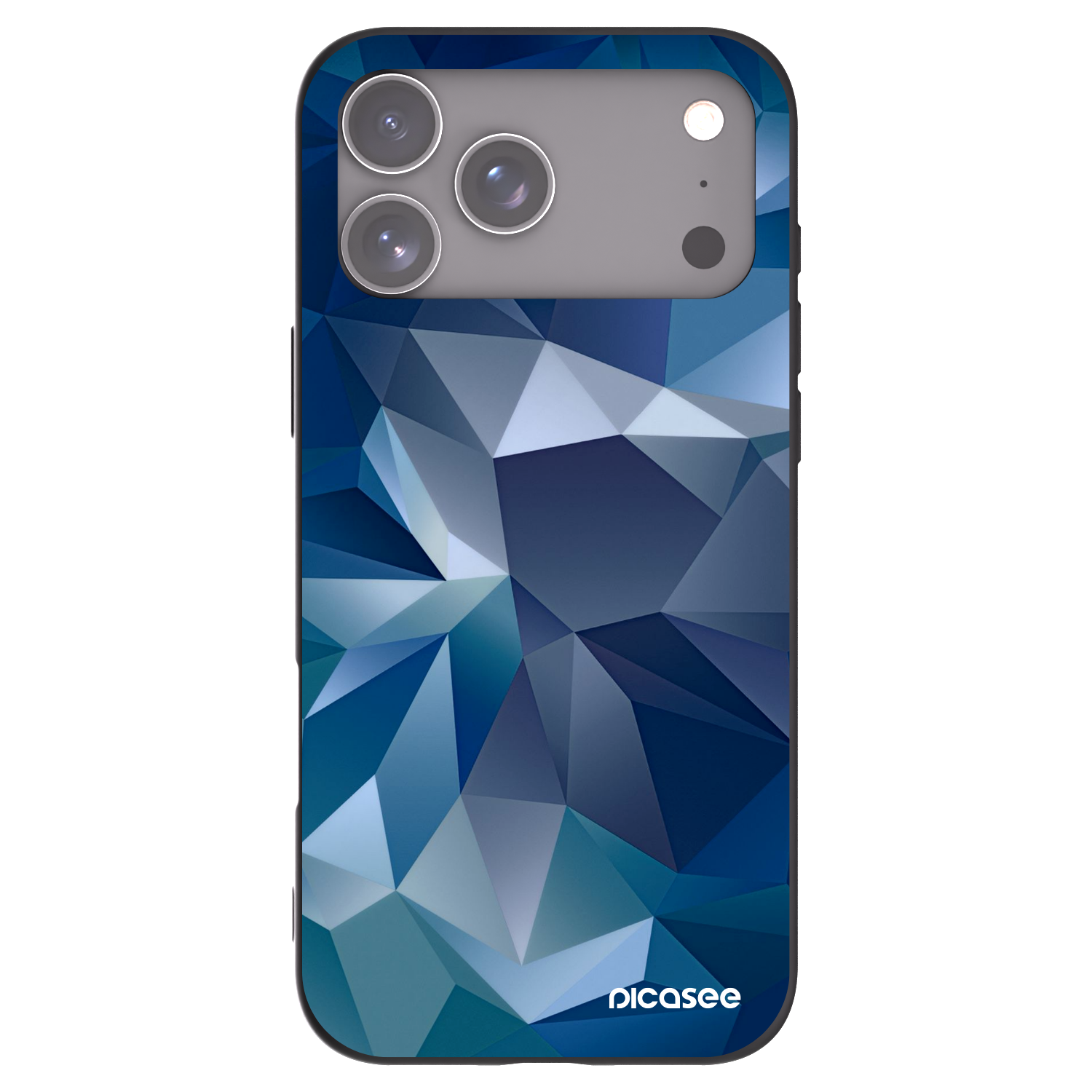 Picasee crna silikonska maskica za Apple iPhone 17 Pro Max - Wallpaper