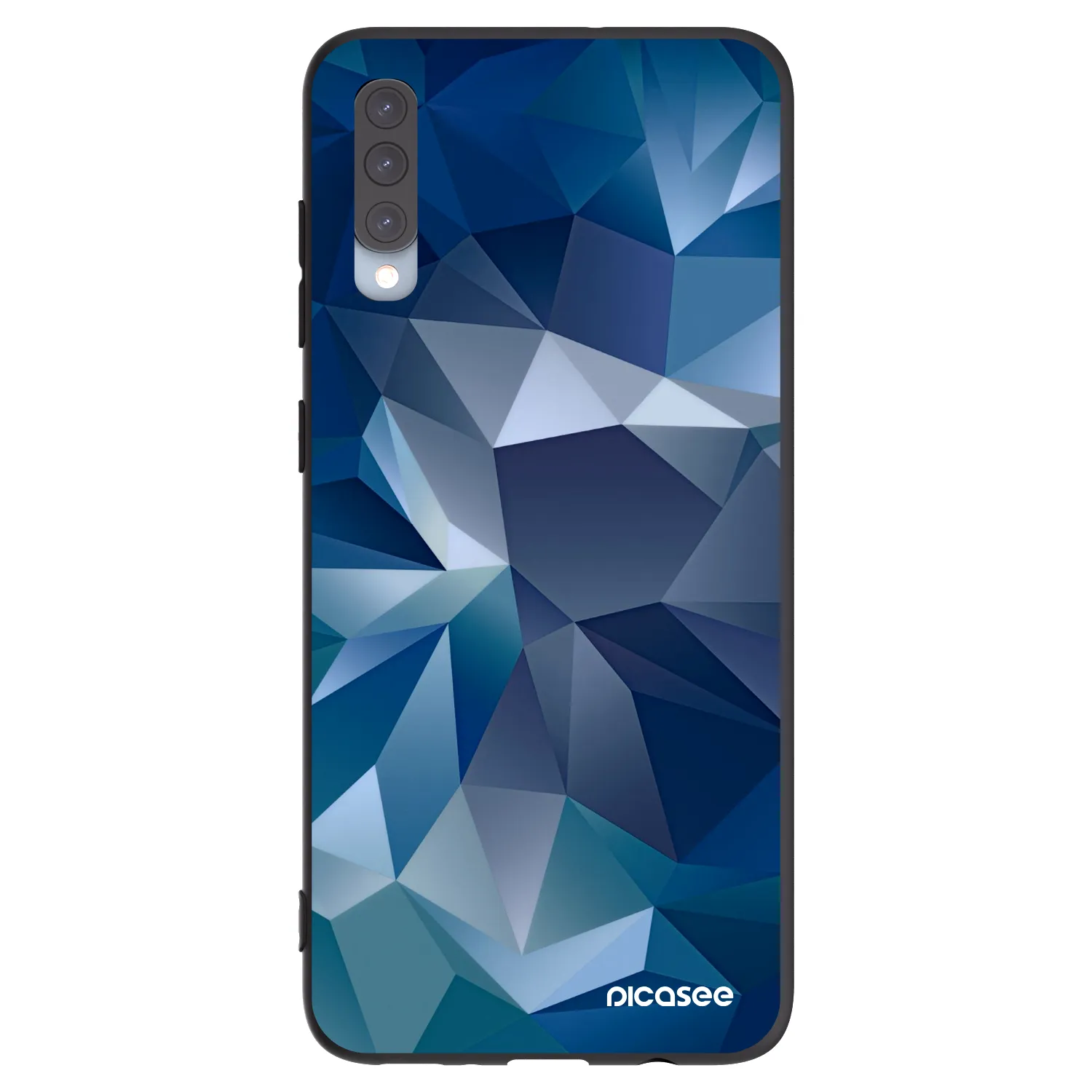 Picasee crna silikonska maskica za Samsung Galaxy A70 A705F - Wallpaper