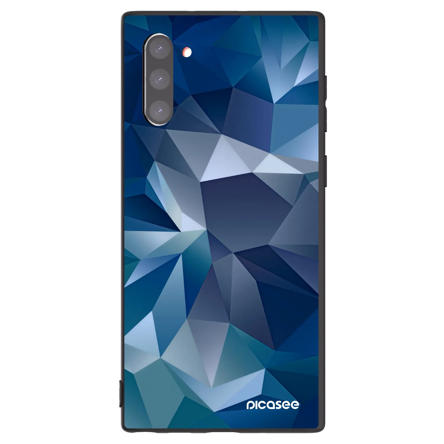 Picasee crna silikonska maskica za Samsung Galaxy Note 10 N970F - Wallpaper