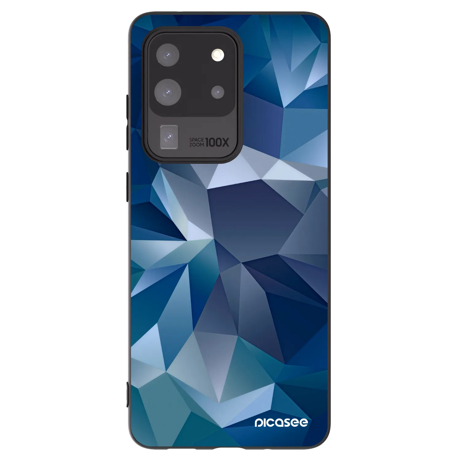 Picasee crna silikonska maskica za Samsung Galaxy S20 Ultra 5G G988F - Wallpaper