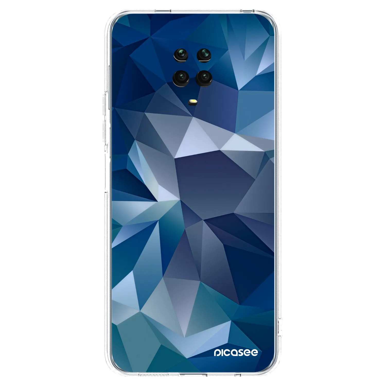 Picasee silikonska prozirna maskica za Xiaomi Redmi Note 9 Pro - Wallpaper