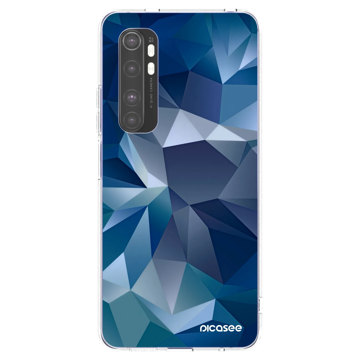 Picasee silikonska prozirna maskica za Xiaomi Mi Note 10 Lite - Wallpaper