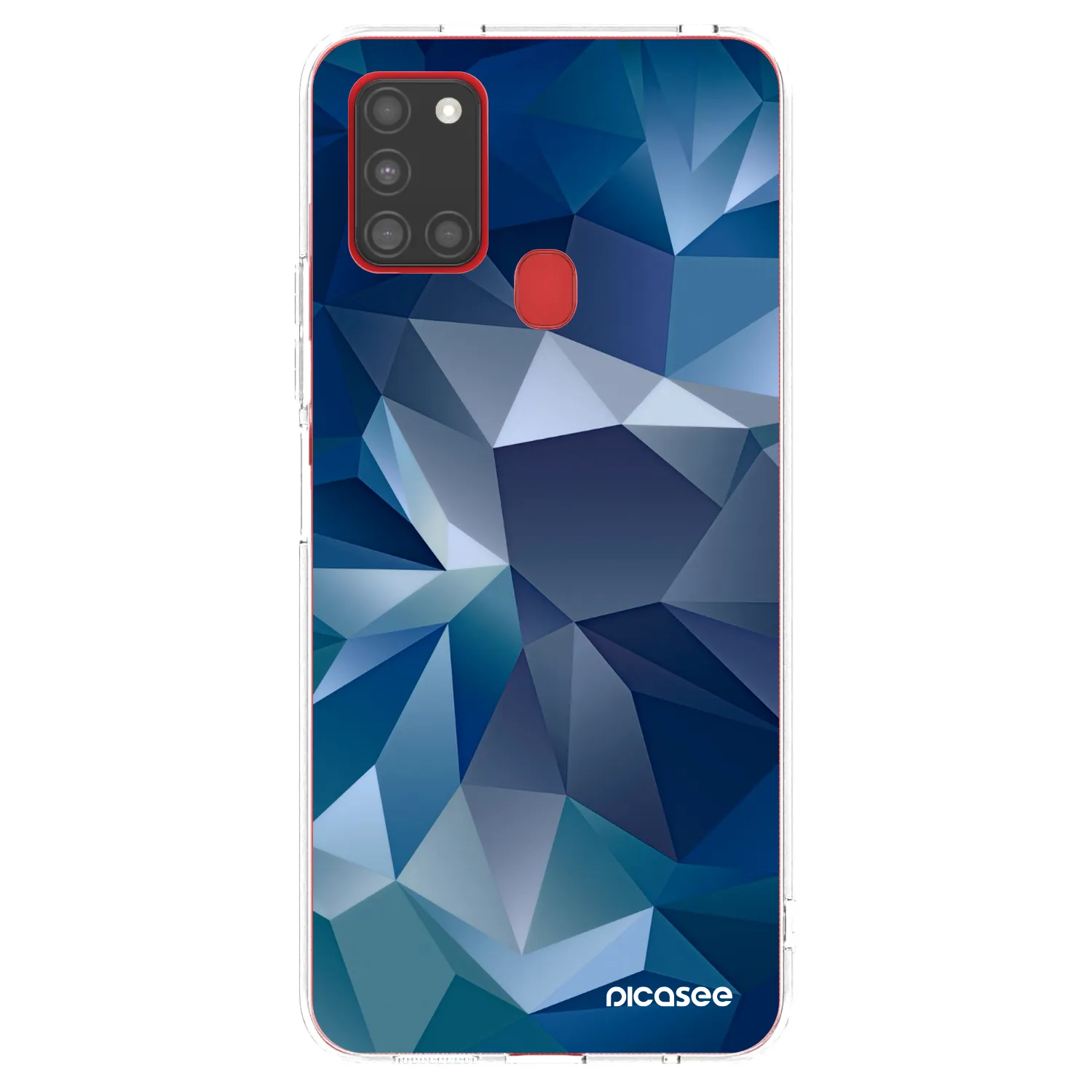 Picasee silikonska prozirna maskica za Samsung Galaxy A21s - Wallpaper