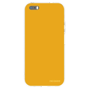 Picasee silikonska prozirna maskica za Apple iPhone 5/5S/SE - Sun