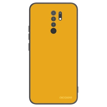 Picasee crna silikonska maskica za Xiaomi Redmi 9 - Sun