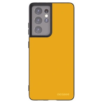 Picasee crna silikonska maskica za Samsung Galaxy S21 Ultra 5G G998B - Sun