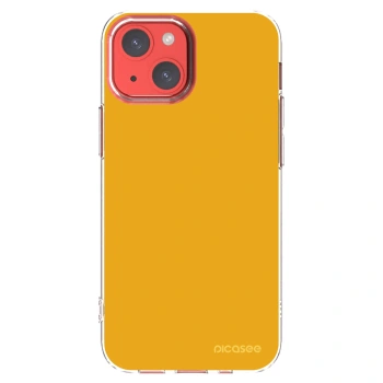 Picasee silikonska prozirna maskica za Apple iPhone 13 mini - Sun