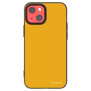 Picasee crna silikonska maskica za Apple iPhone 13 mini - Sun
