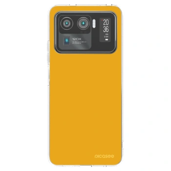 Picasee silikonska prozirna maskica za Xiaomi Mi 11 Ultra - Sun