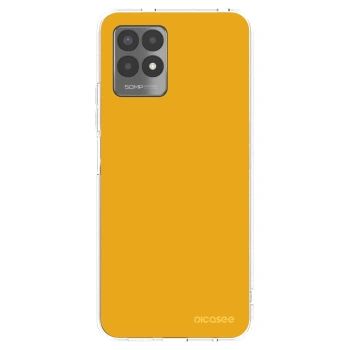 Picasee silikonska prozirna maskica za Realme 8i - Sun