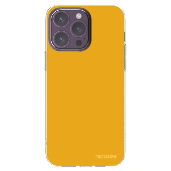 Picasee silikonska prozirna maskica za Apple iPhone 14 Pro Max - Sun