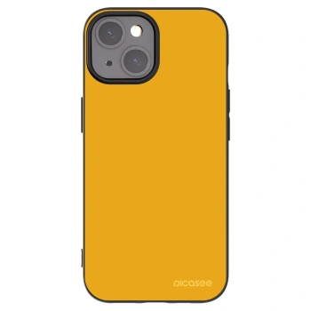 Picasee crna silikonska maskica za Apple iPhone 15 - Sun