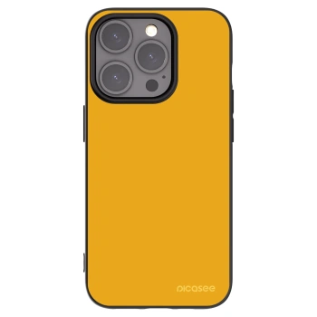 Picasee crna silikonska maskica za Apple iPhone 15 Pro - Sun