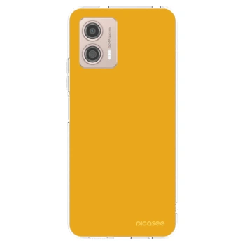 Picasee silikonska prozirna maskica za Motorola Moto G53 5G - Sun