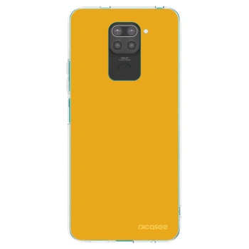 Picasee crna silikonska maskica za Xiaomi Redmi Note 9 - Sun