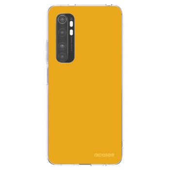 Picasee silikonska prozirna maskica za Xiaomi Mi Note 10 Lite - Sun