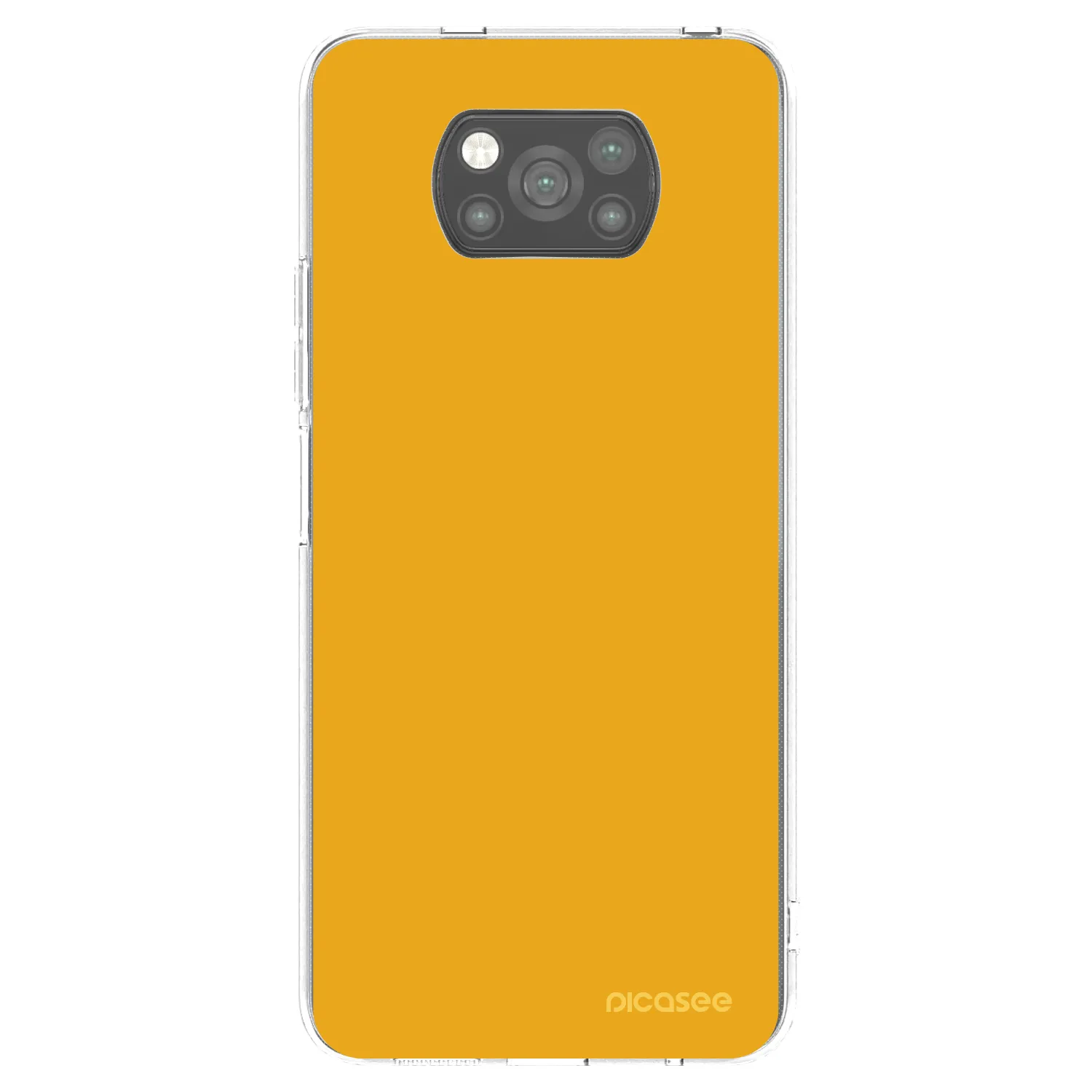 Picasee crna silikonska maskica za Xiaomi Poco X3 - Sun