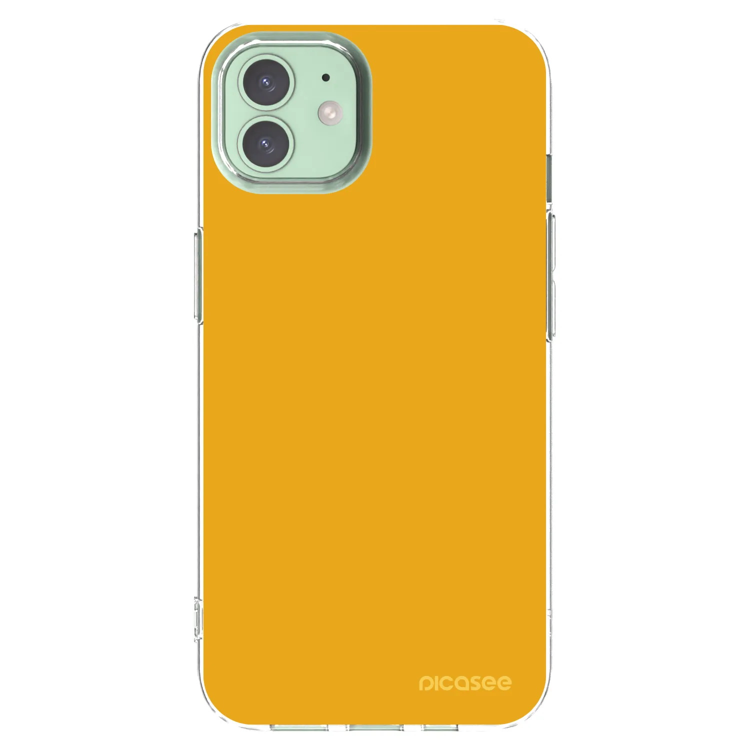 Picasee silikonska prozirna maskica za Apple iPhone 12 - Sun