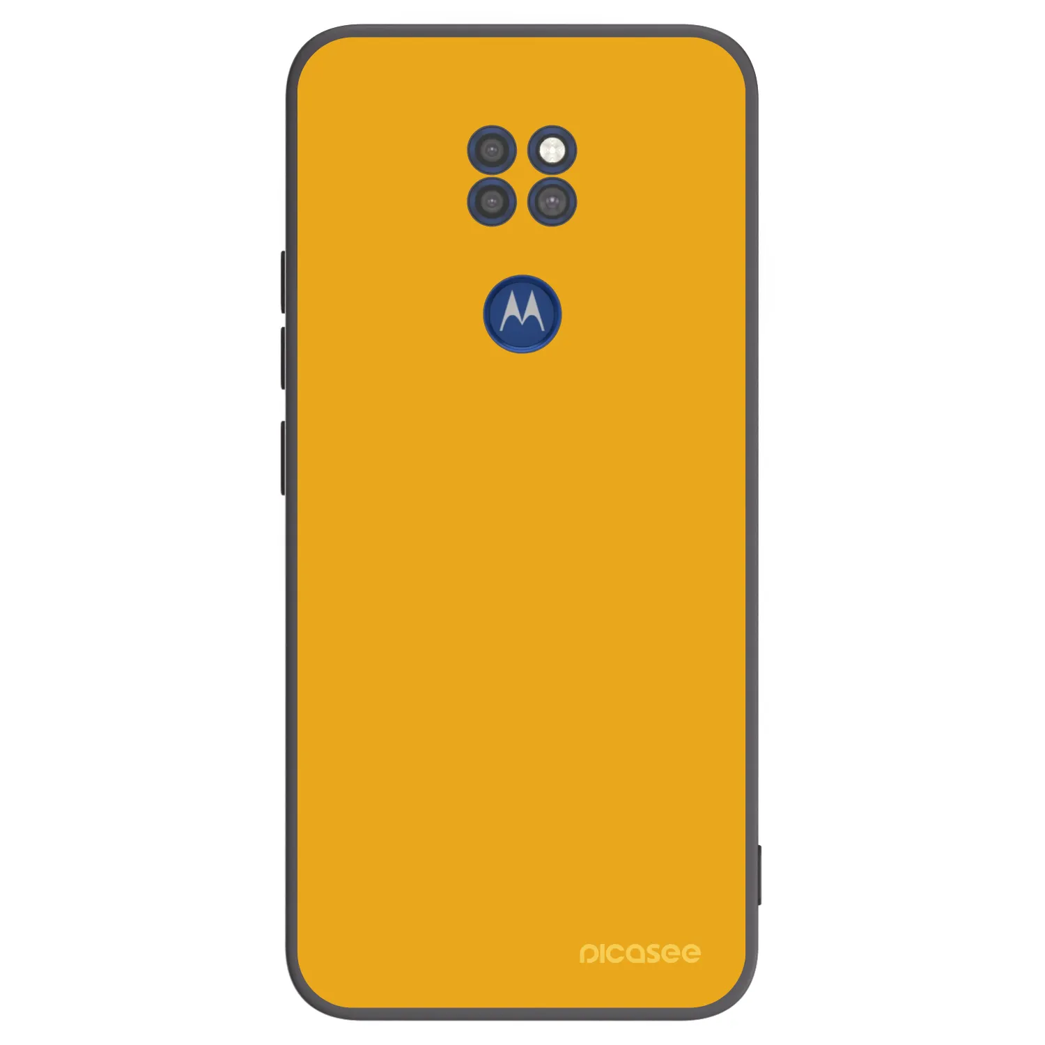 Picasee crna silikonska maskica za Motorola Moto G9 Play - Sun