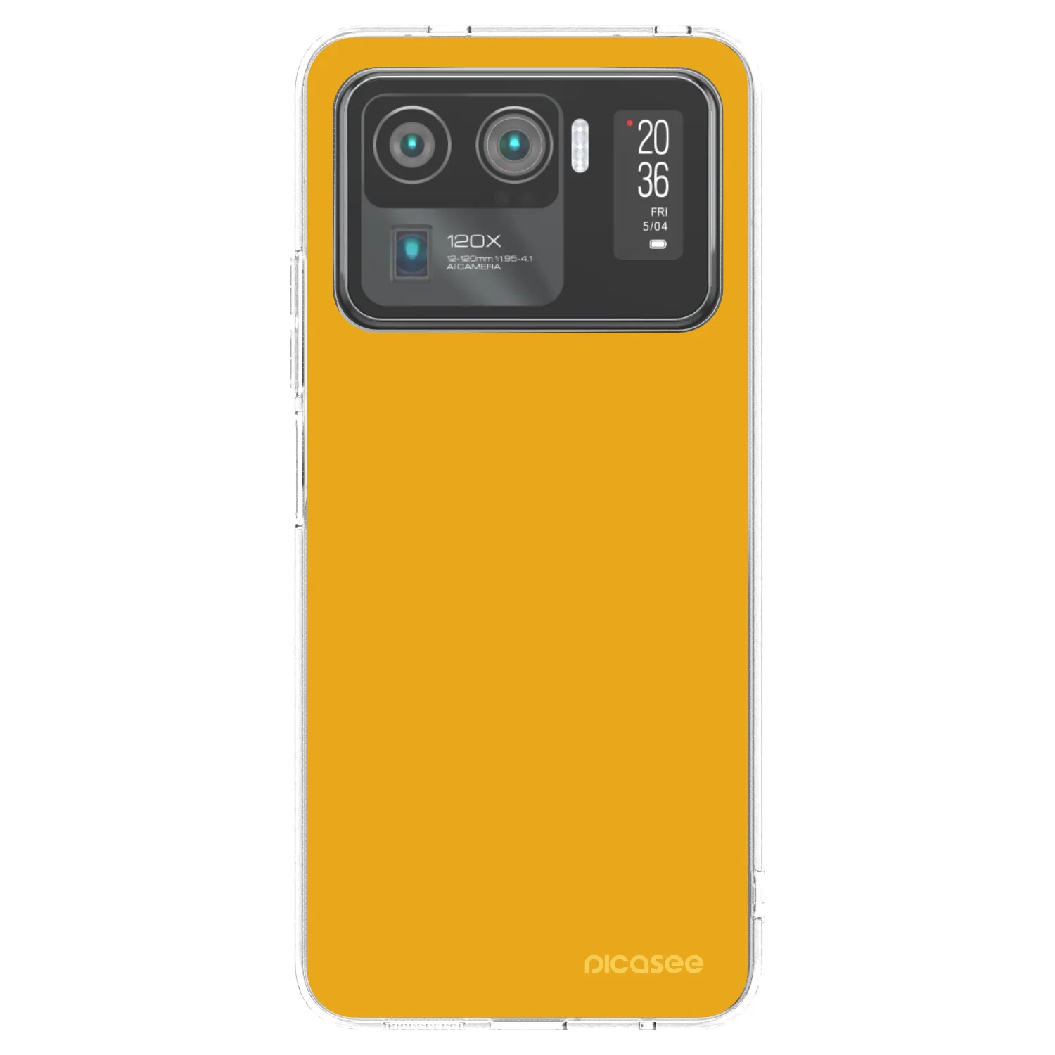 Picasee silikonska prozirna maskica za Xiaomi Mi 11 Ultra - Sun
