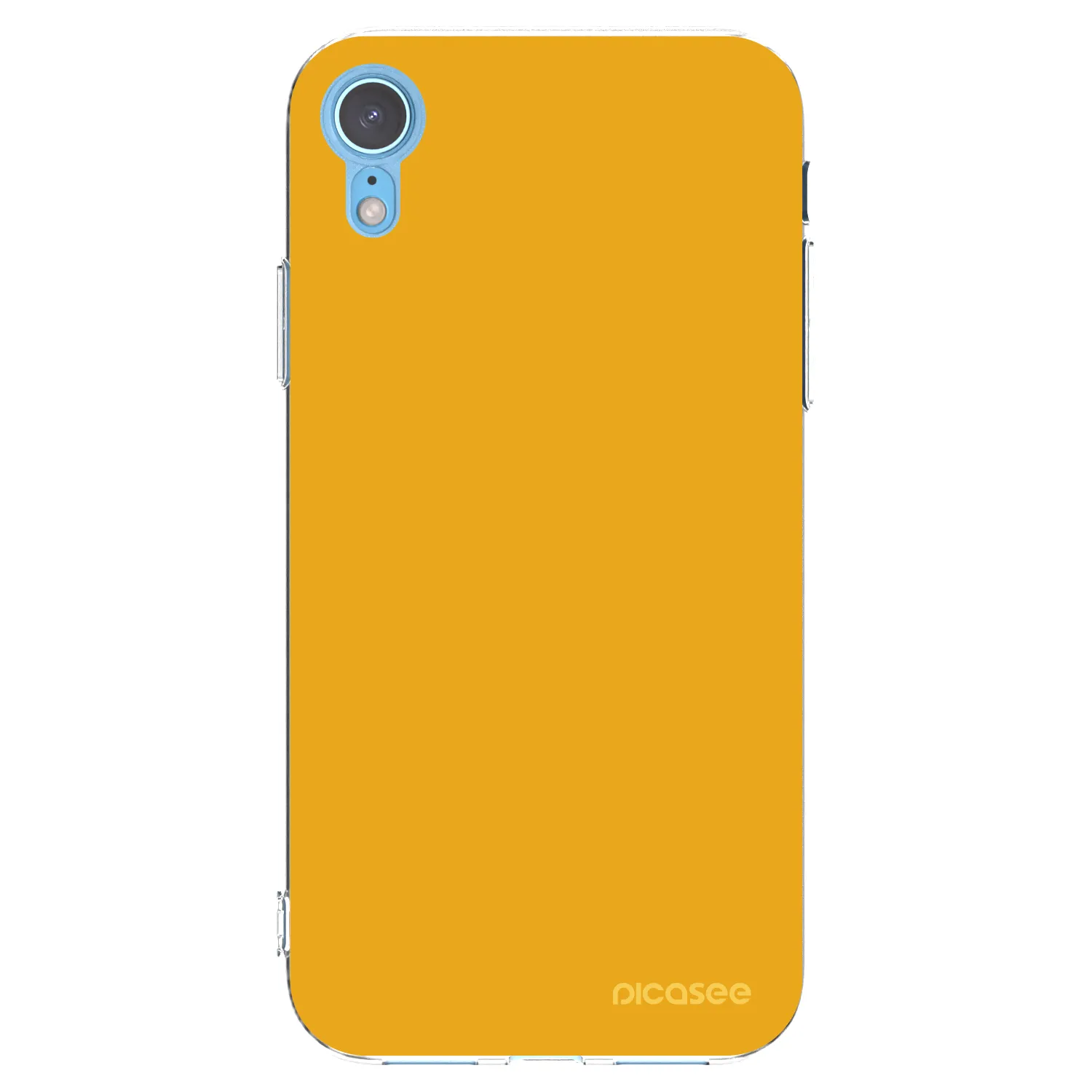 Picasee silikonska prozirna maskica za Apple iPhone XR - Sun