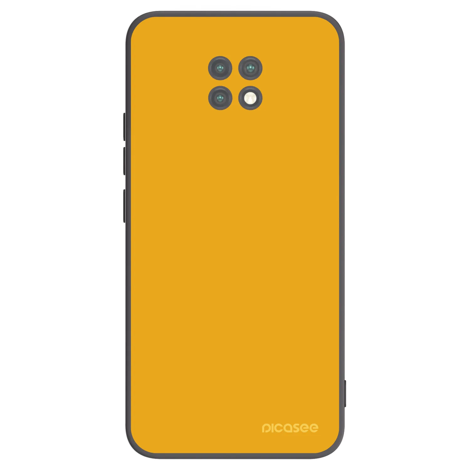 Picasee crna silikonska maskica za Xiaomi Redmi Note 9T - Sun
