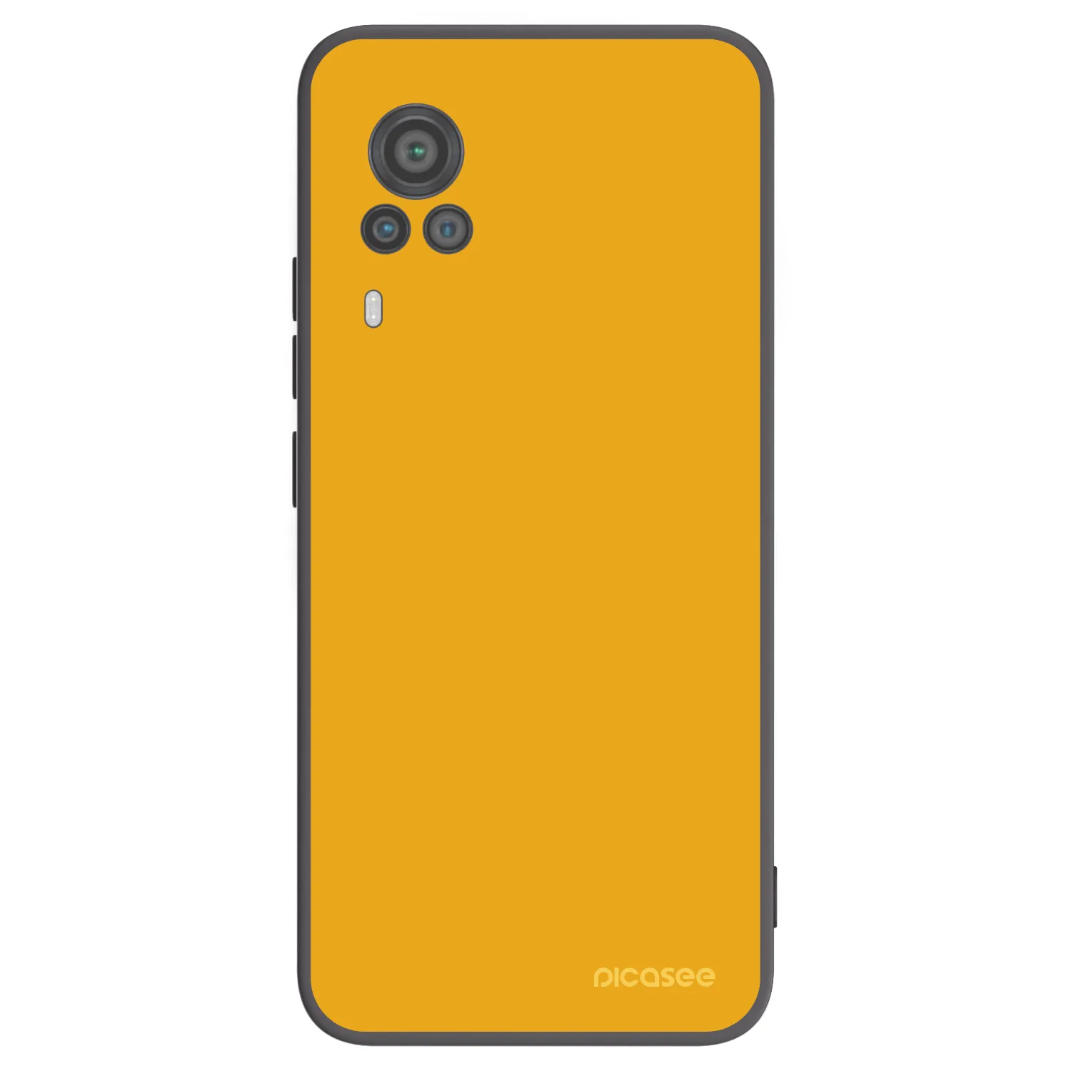Picasee crna silikonska maskica za Vivo X60 Pro 5G - Sun