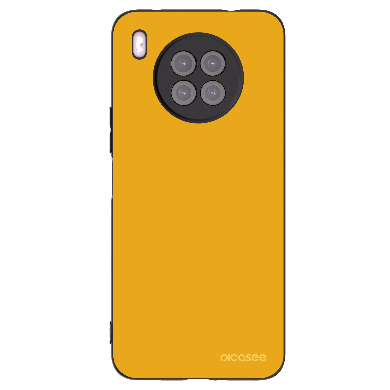 Picasee crna silikonska maskica za Huawei Nova 8i - Sun