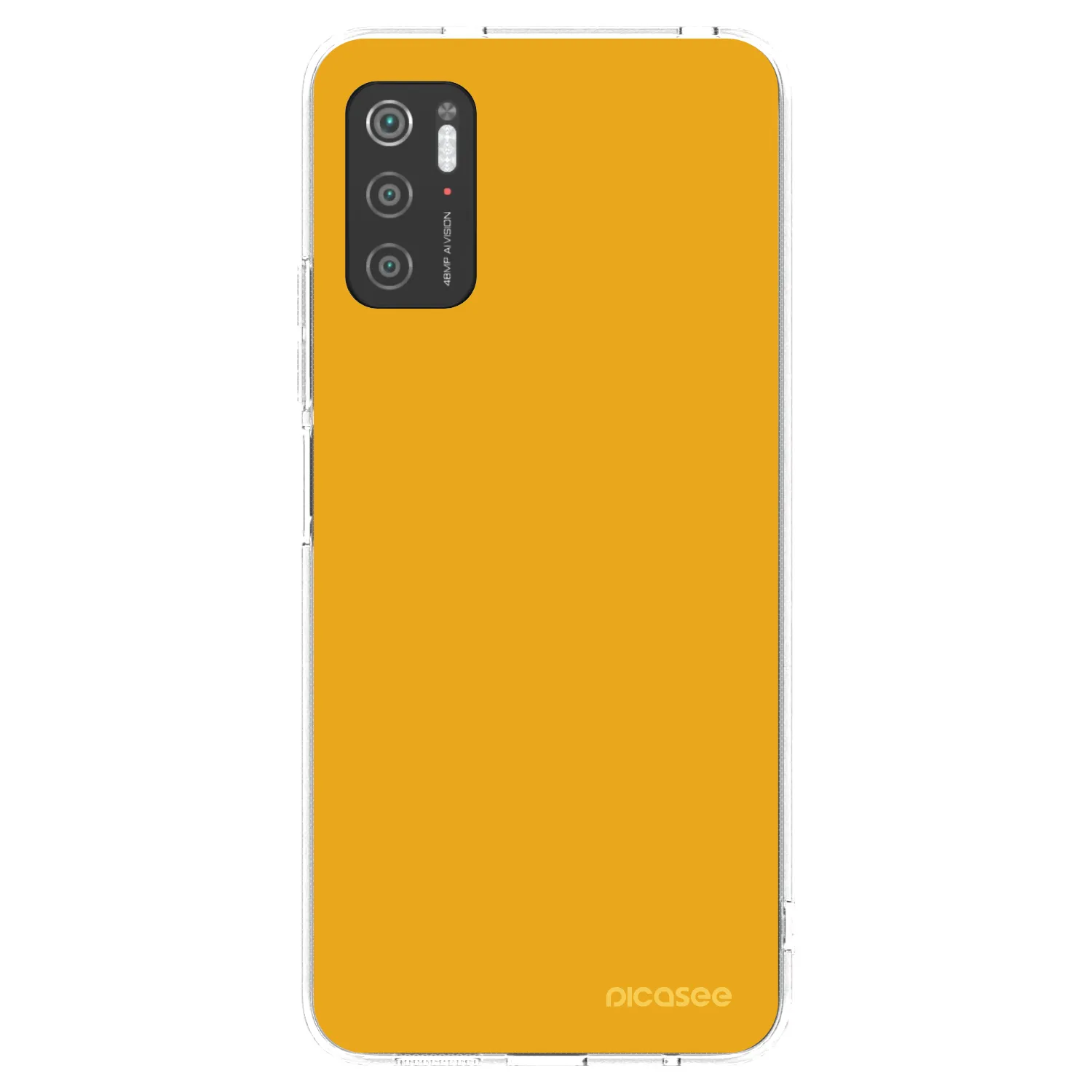 Picasee silikonska prozirna maskica za Xiaomi Poco M3 Pro 5G - Sun