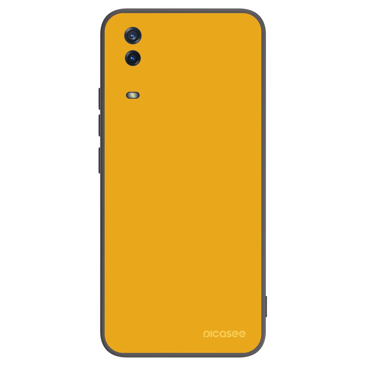 Picasee crna silikonska maskica za Vivo Y11s - Sun