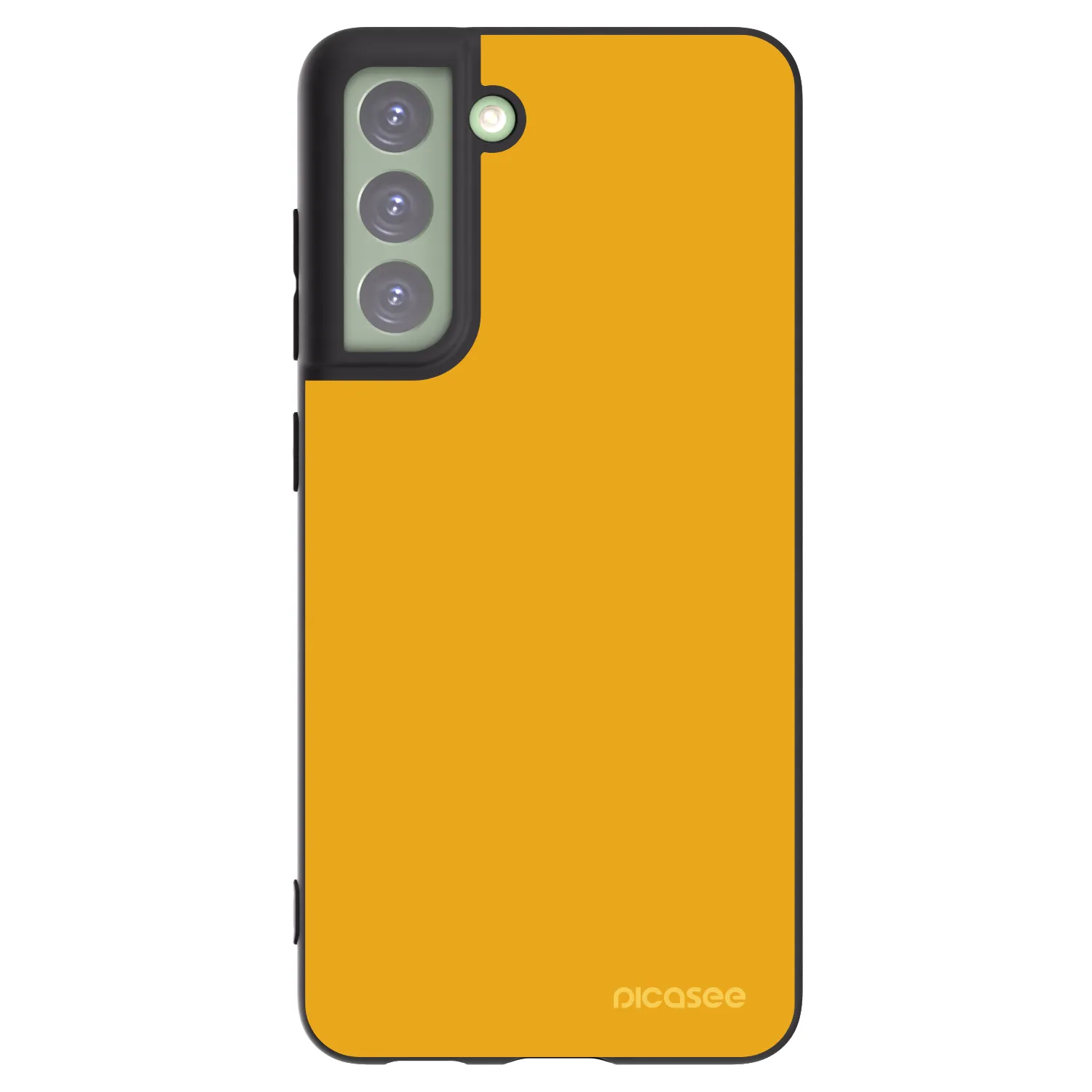 Picasee crna silikonska maskica za Samsung Galaxy S21 FE 5G - Sun