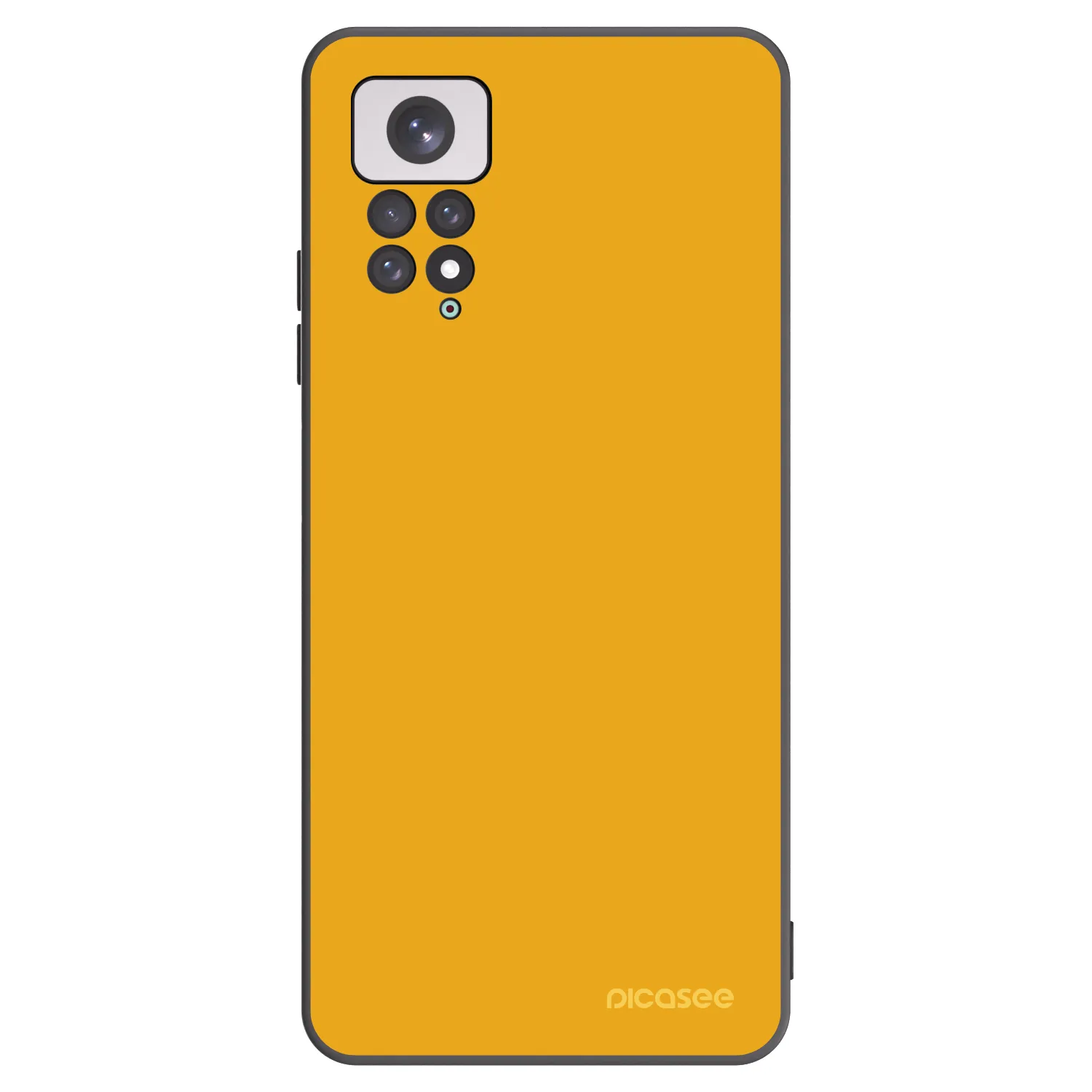Picasee crna silikonska maskica za Xiaomi Redmi Note 11 - Sun