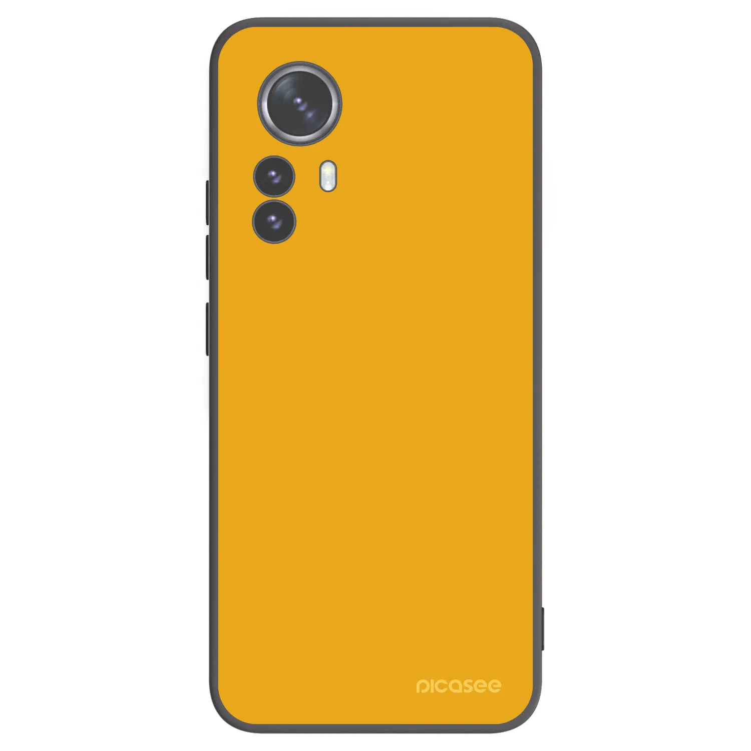 Picasee crna silikonska maskica za Xiaomi 12 Pro - Sun