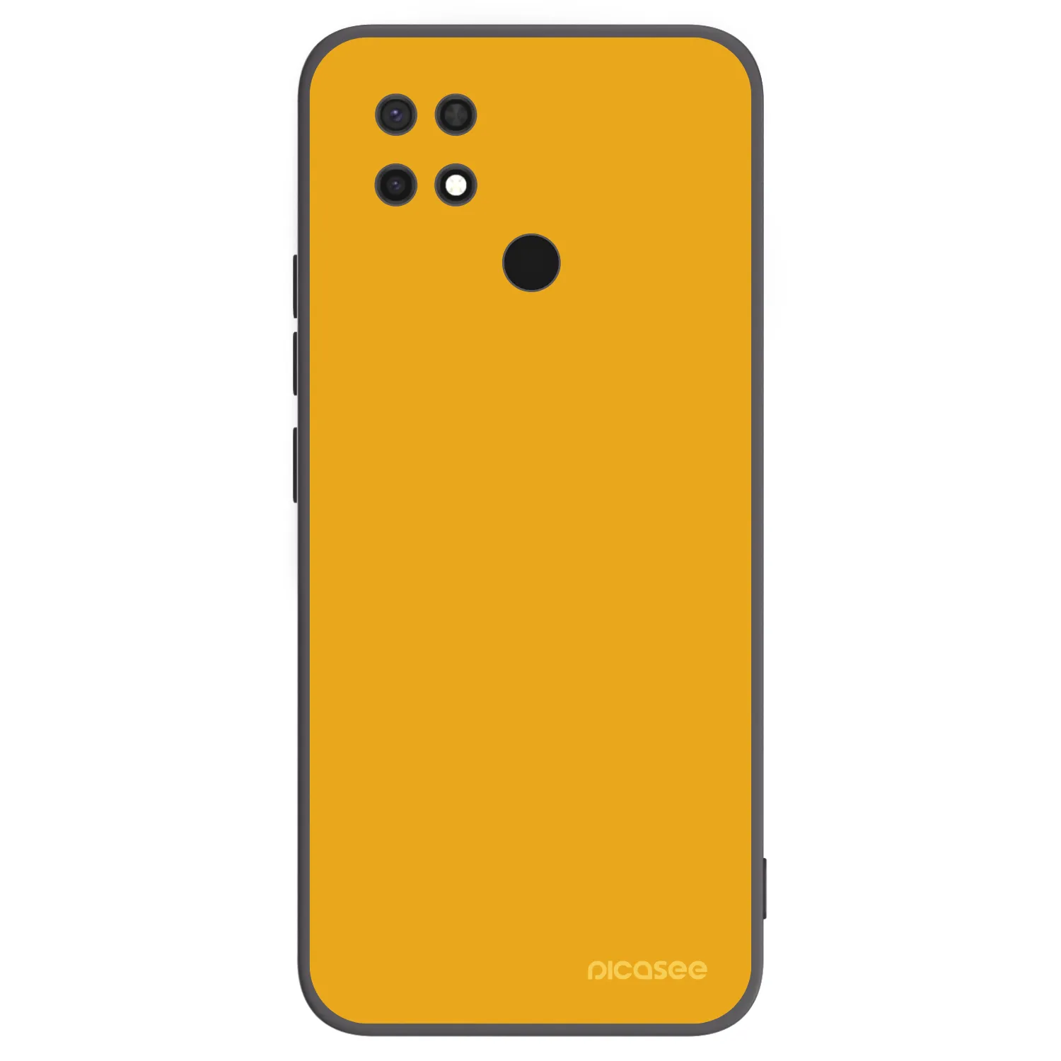Picasee crna silikonska maskica za Xiaomi Redmi 10C - Sun
