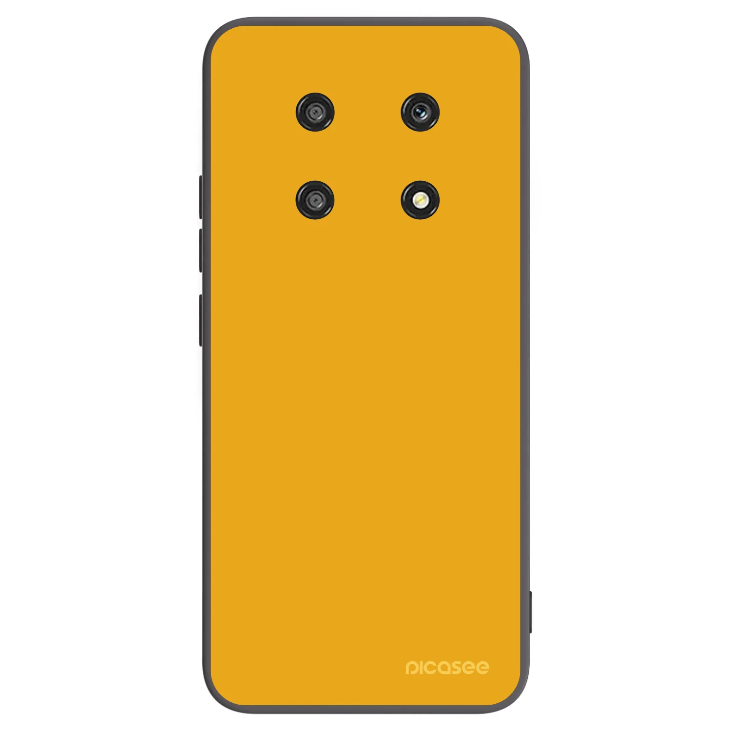 Picasee crna silikonska maskica za Honor Magic4 Lite 5G - Sun