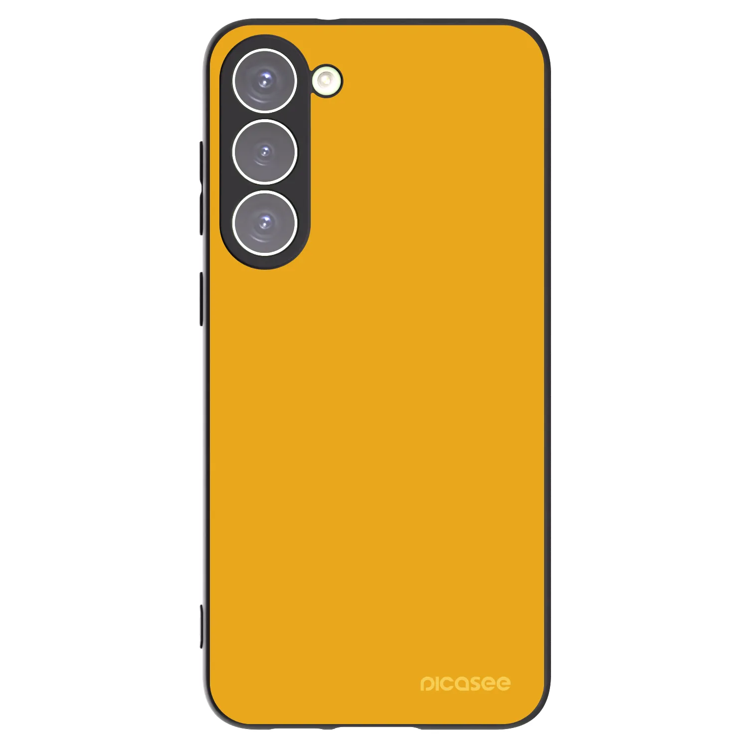 Picasee crna silikonska maskica za Samsung Galaxy S23+ 5G - Sun