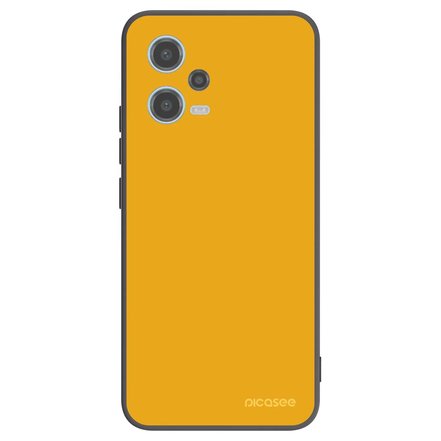 Picasee crna silikonska maskica za Xiaomi Redmi Note 12 5G - Sun