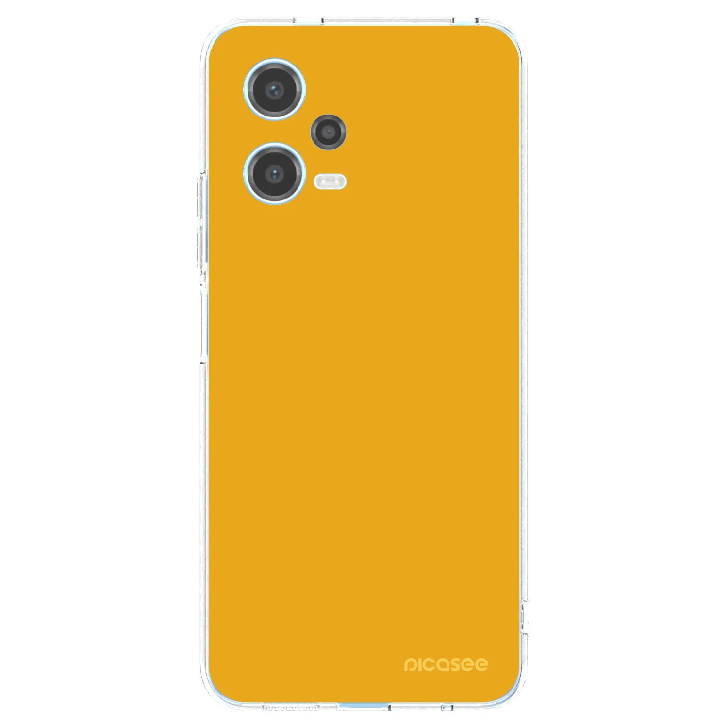 Picasee silikonska prozirna maskica za Xiaomi Redmi Note 12 5G - Sun